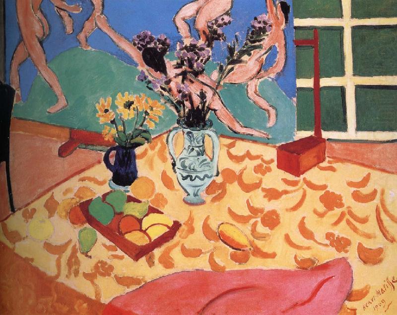 There is still life dance, Henri Matisse